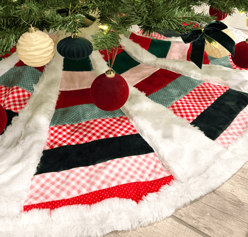 13 Call Ajaire QC Tree Skirt Close Up