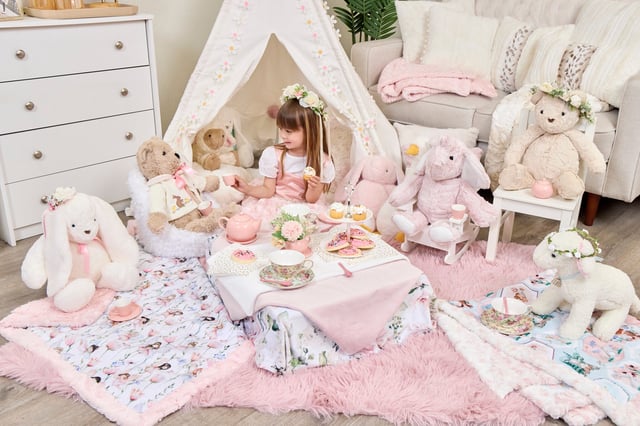 Spring Kids Room Decor Spring with Cuddle® minky