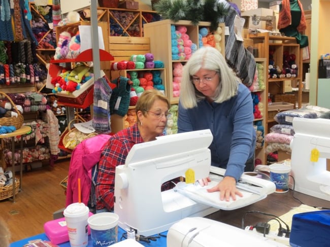 Shop Spotlight: Sew What's New & Yarn Too!