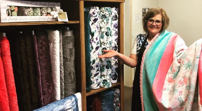 Shop Spotlight: Cuddle Soft Kits & The Minky Quilt Shop