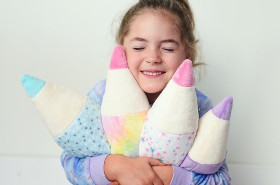 How to Sew a Minky Fabric Pencil Pillow (Stuffie Video Tutorial & Free Pattern)