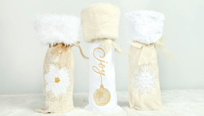 How to Make a Wine Tote Bag with Cuddle® Minky Fabric