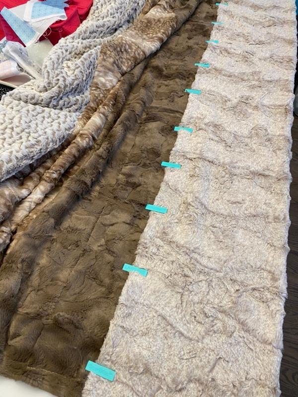 Tutorial: How to Make a Cuddle® Minky Fabric Strip Quilt (with Precuts)