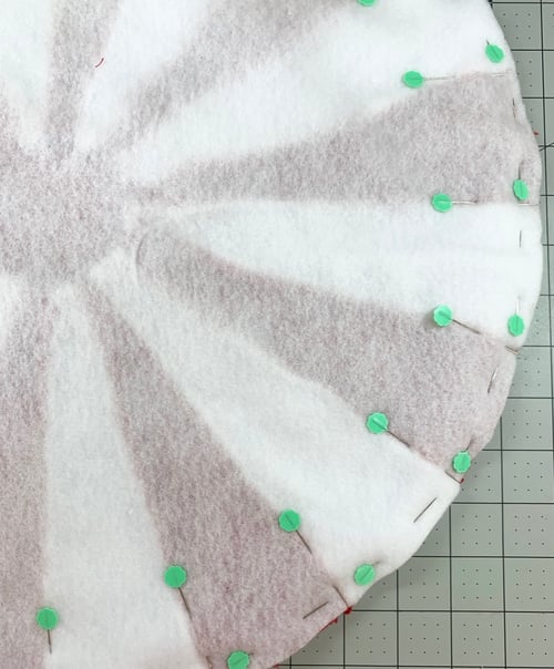 How to Make a Peppermint Pillow with Cuddle® Minky Plush Fabric