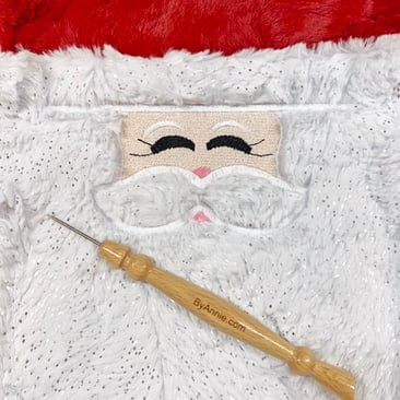 How to Make an In the Hoop Santa Purse with Cuddle® Fabric