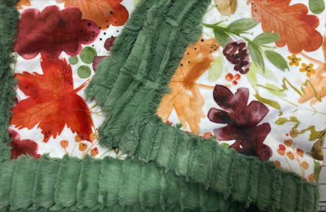 self binding blanket sewing tutorial