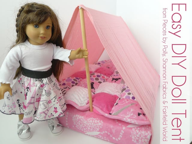 African American Clara Plush Doll in Soft Pink Satin Dress