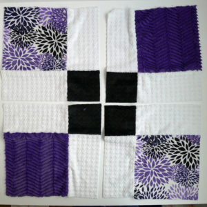 Disappearing Nine Patch Cuddle Quilt