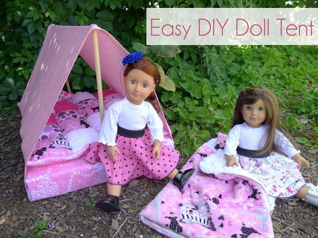 diy barbie tent