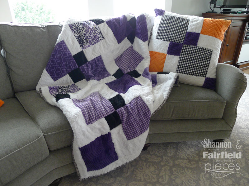 Disappearing Nine Patch Cuddle Quilt