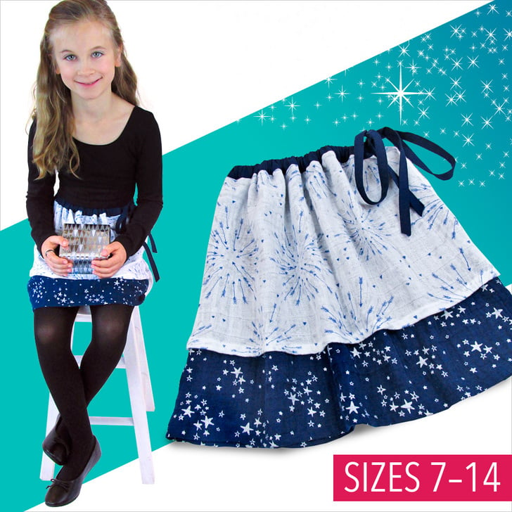 Girl’s Embrace® Double Gauze Party Skirt