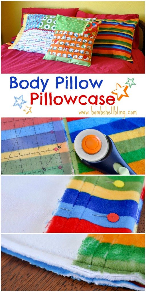 Body Pillow Pillowcase Tutorial