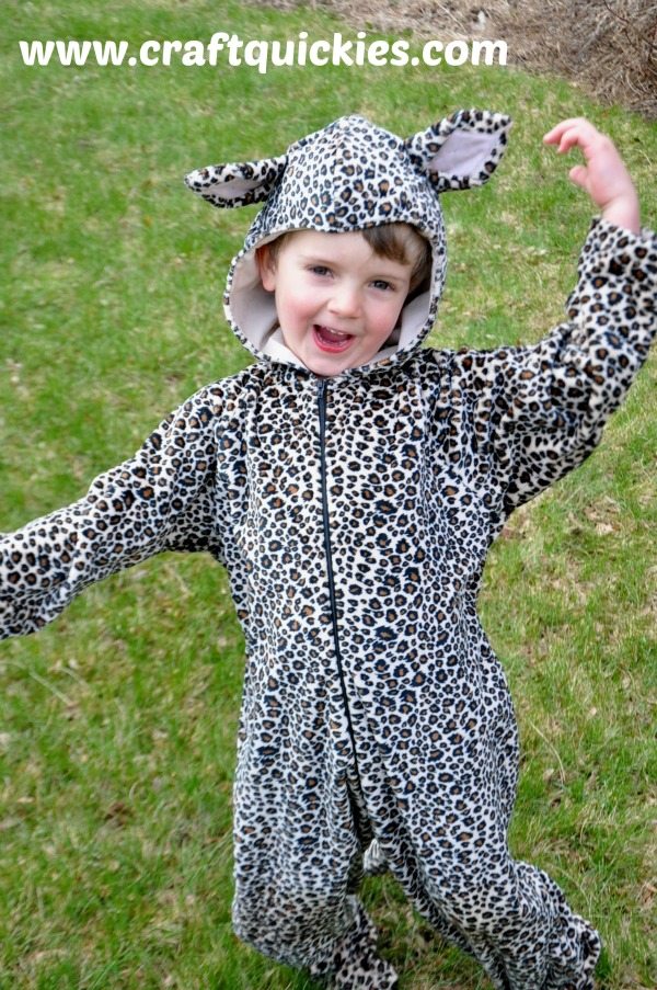 These costumes made with Cuddle fabric are PERFECT for play or for chilly trick-or-treating!