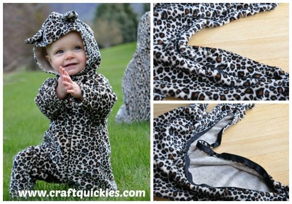 These costumes made with Cuddle fabric are PERFECT for play or for chilly trick-or-treating!