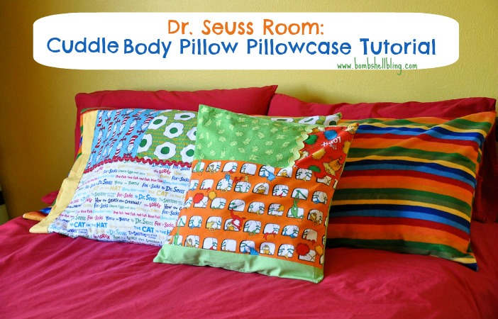 Cuddle Body Pillow Pillowcase Tutorial