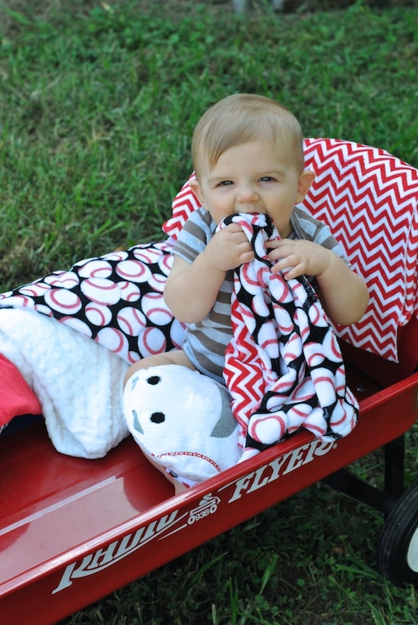 Baseball Buddy Soft Baby Toy Tutorial