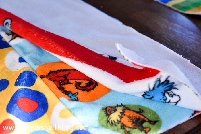 Dr Seuss Cuddle Blanket