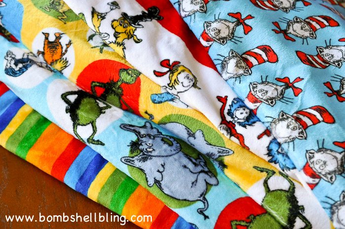 Dr Seuss Cuddle Blanket