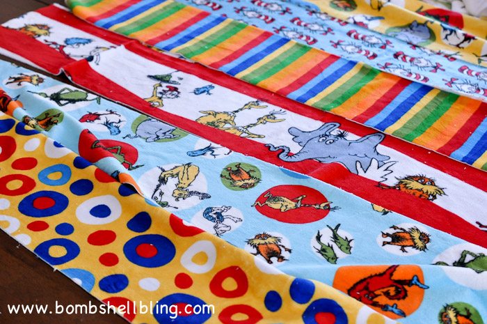 Dr Seuss Cuddle Blanket