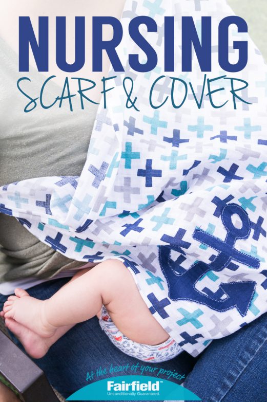 DIY Embrace Double Gauze Nursing Scarf and Cover