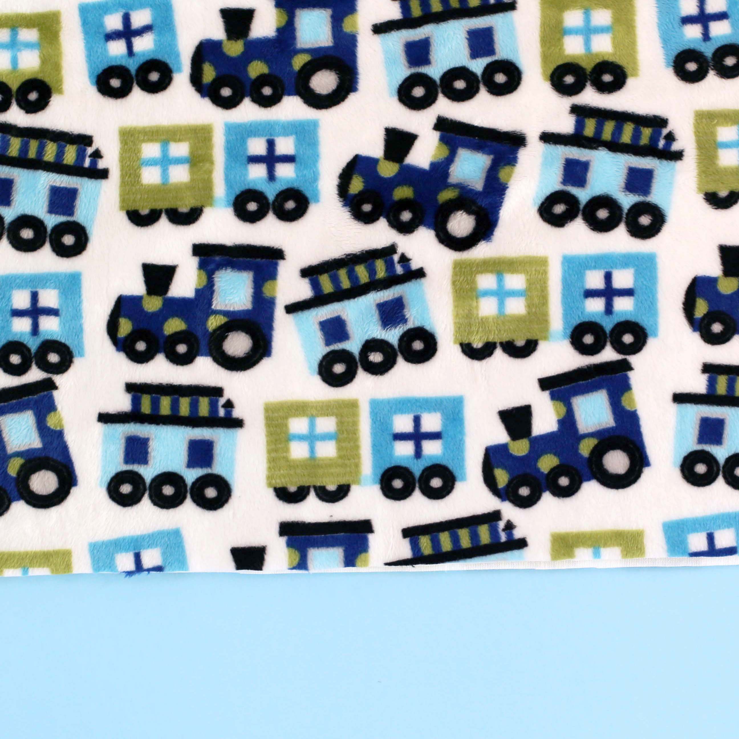 Ready Set Go by Ann Kelle, a Robert Kaufman Cuddle Collection, so cute for DIY sewing projects - full of planes, trains and automobiles