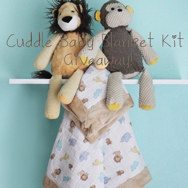 Cuddle Baby Blanket Kit Giveaway