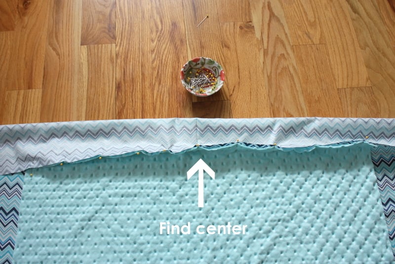 How to Sew a Cuddle® Minky SelfBinding Receiving Blanket (With Mitered