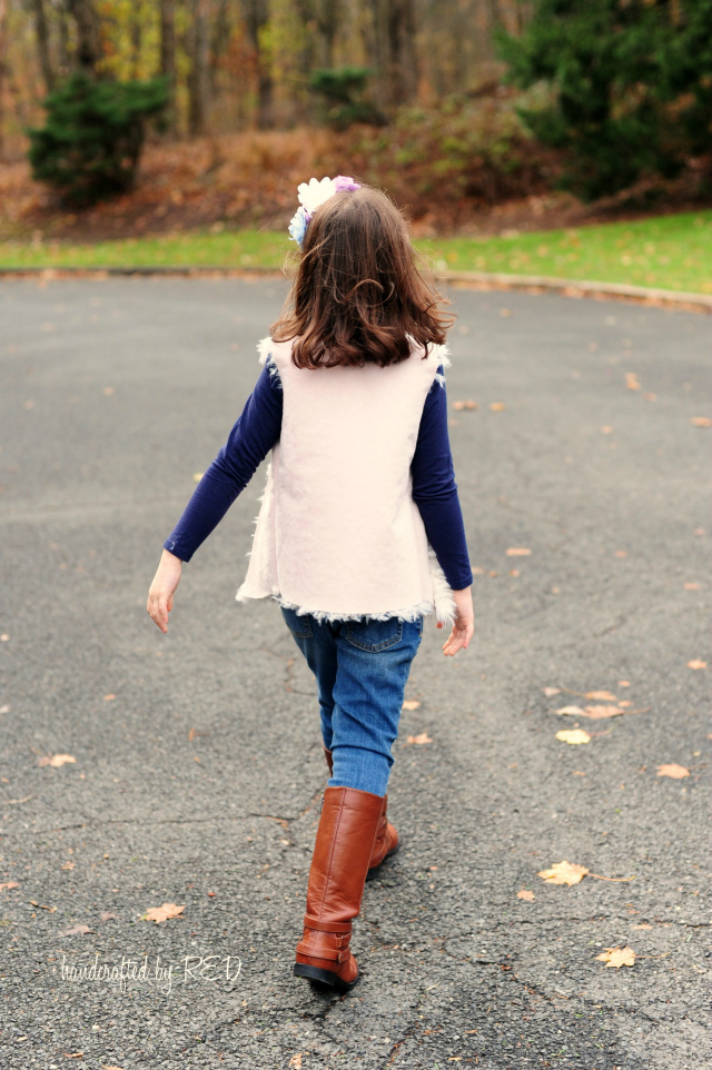 Cozy Faux Fur Vest Sewing Pattern & Tutorial