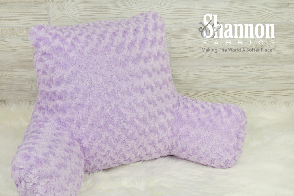 Purple reading pillow hotsell