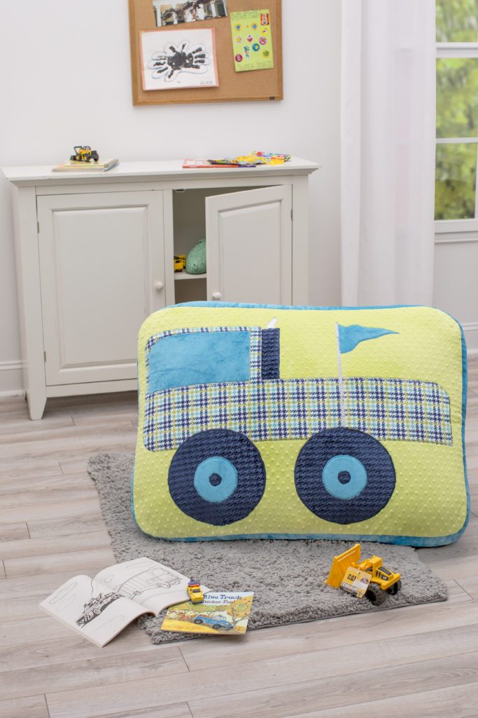 Monster Truck Floor Pillow