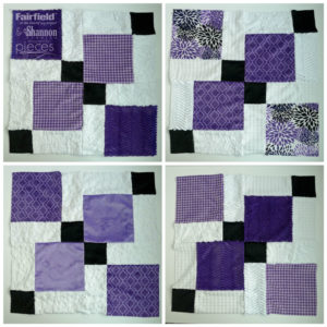 Disappearing Nine Patch Cuddle Quilt