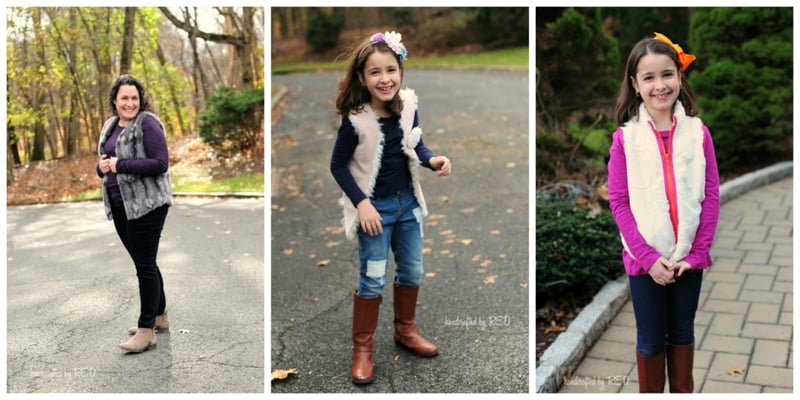 Cozy Faux Fur Vest Sewing Pattern & Tutorial