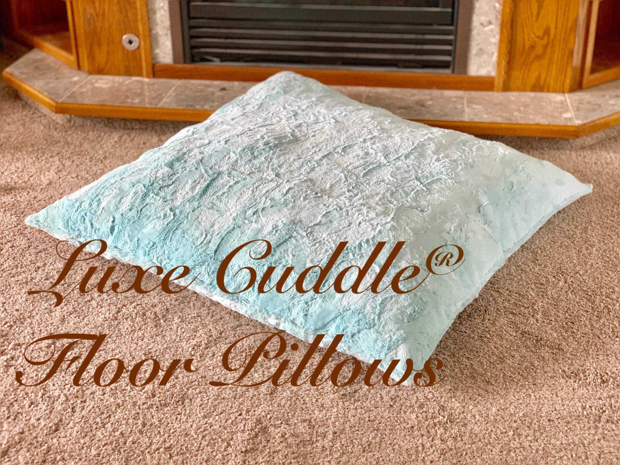 Quick Luxe Cuddle Floor Pillows