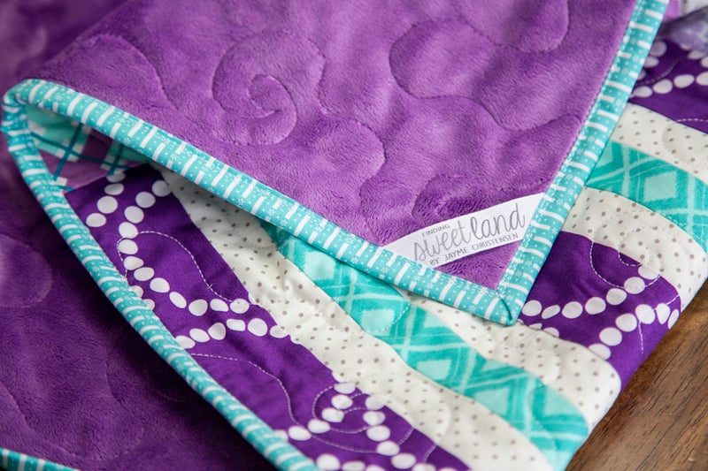 Quilting On Cuddle Fabric 