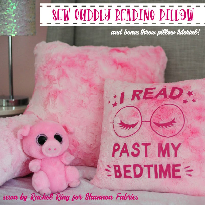 Luxe Cuddle Reading Pillow set