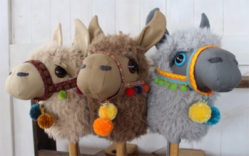 Stick Horse Hobby Horse and Plush Toy Sewing Patterns