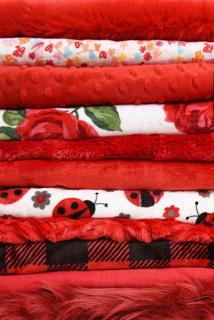 Shannon Fabrics color of the year 2019 Scarlet fabrics