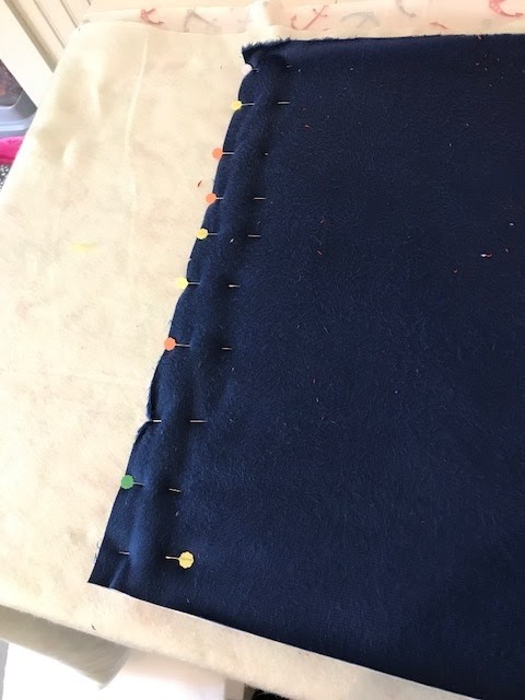 Starry Cuddle® Flag quilt Step 4