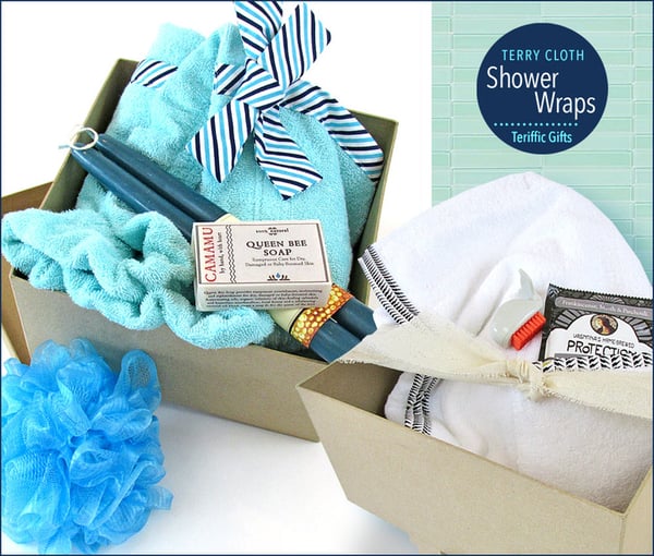 Terry Cloth Shower Wrap Tutorial & Pattern