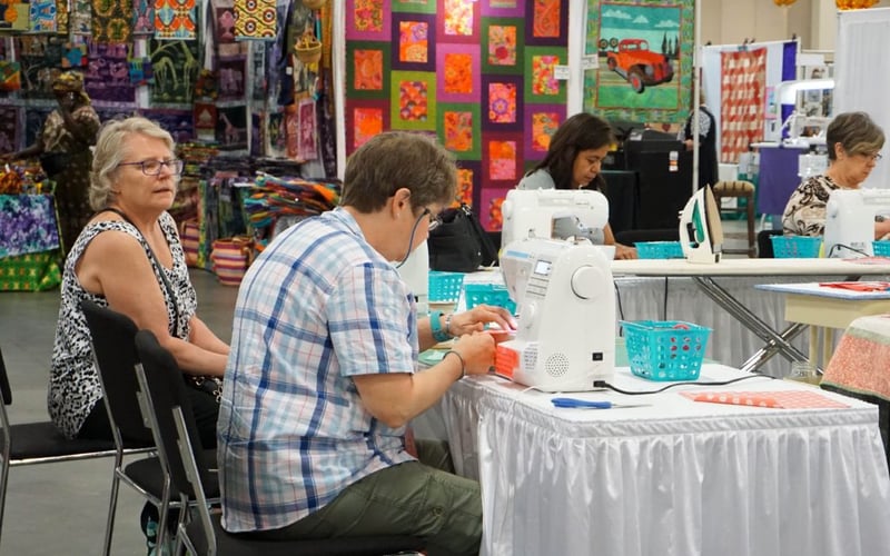 The Utah Show Marketplace sewing