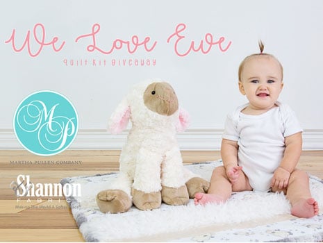 We Love Ewe Quilt Kit Giveaway with Martha Pullen Co