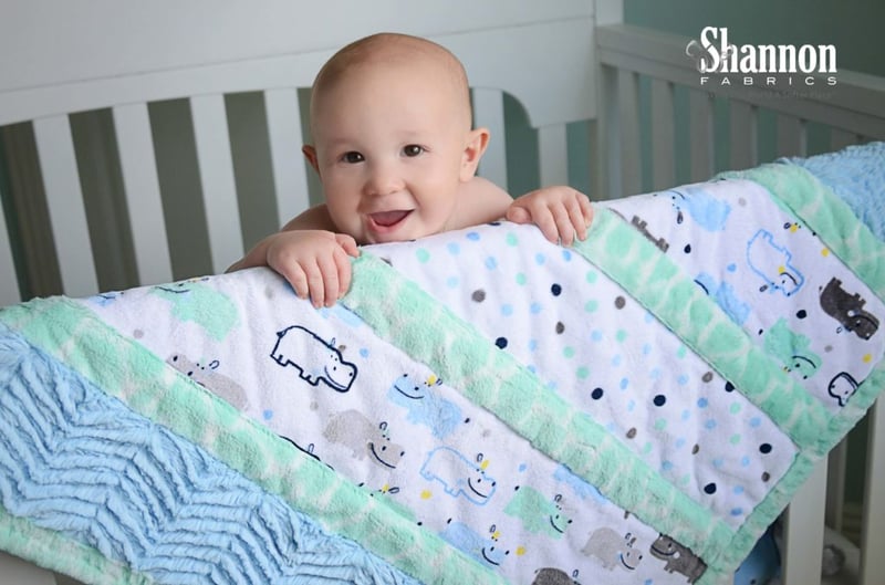 Enter to win a Wee One Cuddle® Quilt Kit Giveaway with Martha Pullen Co.