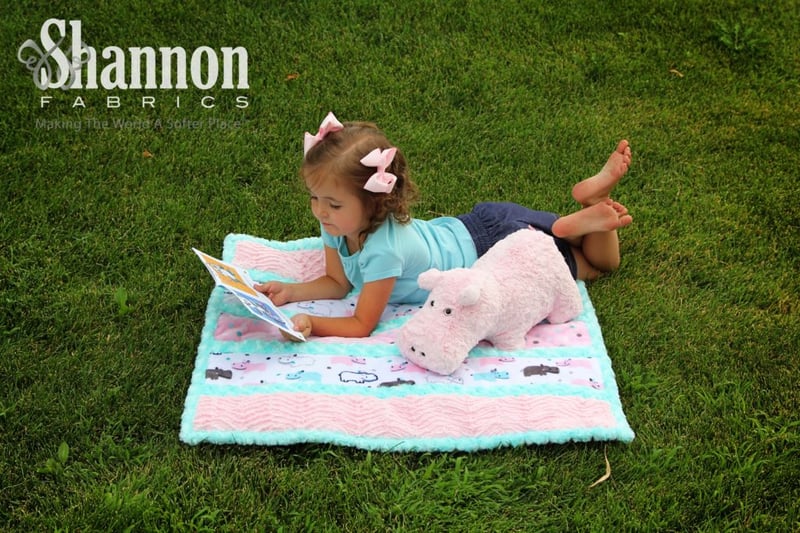 Enter to win a Wee One Cuddle® Quilt Kit Giveaway with Martha Pullen Co.