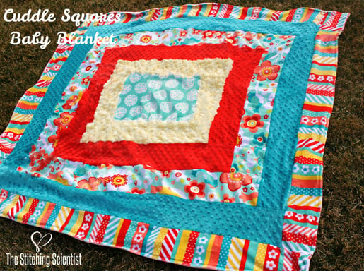 Cuddle Squares Baby Blanket