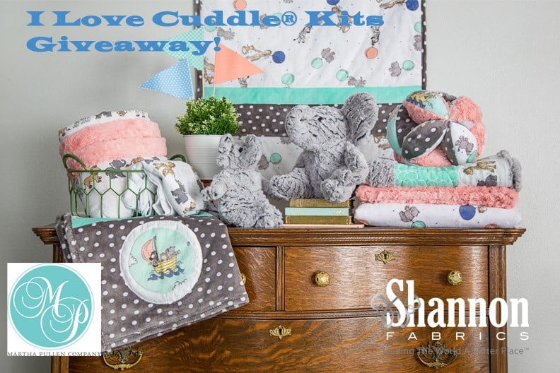 i love cuddle kits image with text and logos