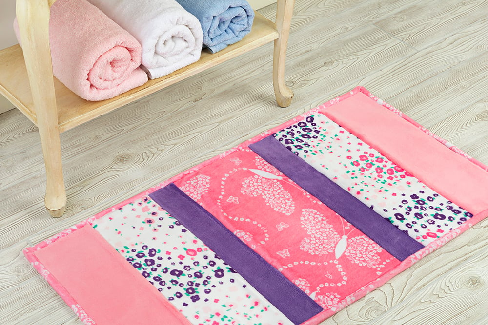 bath mat cuddle fabric