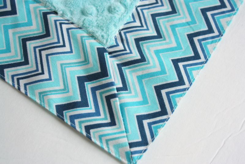 Buy Sew Sweet Minky Chevron Blanket