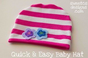 quick and easy baby hat