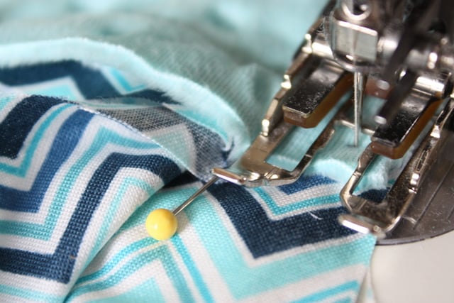 sew sides baby blanet tutorial