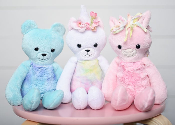 Stuffed Animal Sewing Patterns That Are Perfect for Cuddle® Minky Fabrics (Part 1)